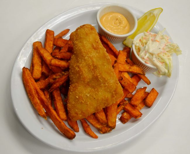 Fish & Sweet Potato Chips